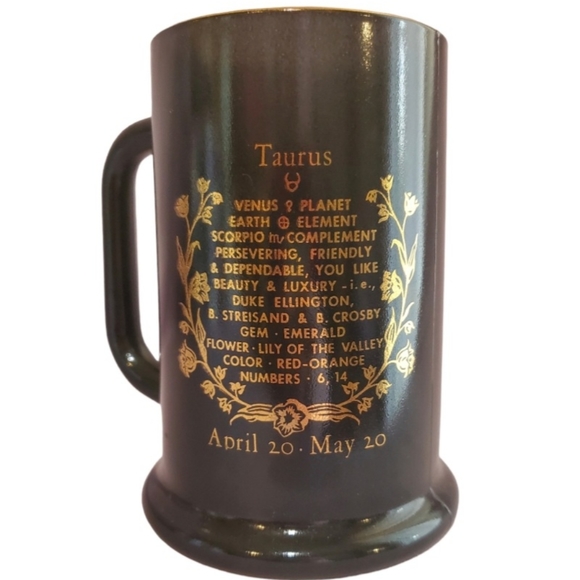 Vintage Taurus Beer Stein Mug - Picture 2 of 4